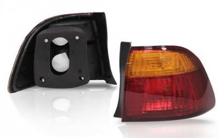 Lanterna Traseira Honda Civic Bicolor 99 00 Canto 99 2000